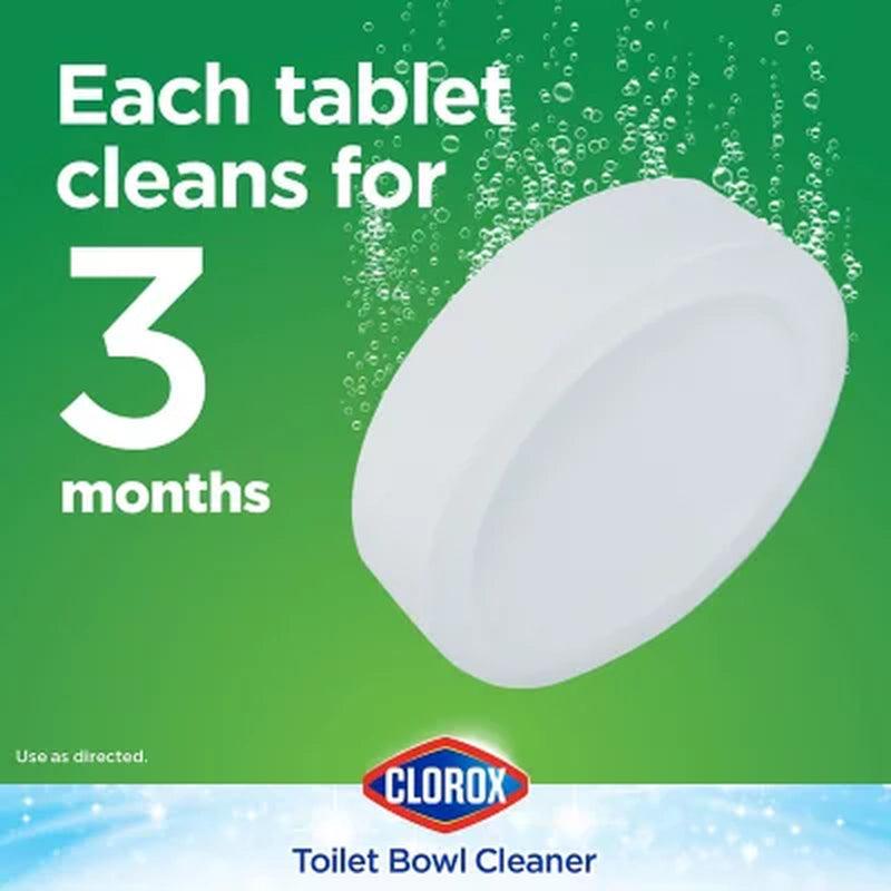 Clorox Ultra Clean Toilet Bowl Cleaner Tablets with Bleach (3.5 Oz. Tablets, 6 Ct.)