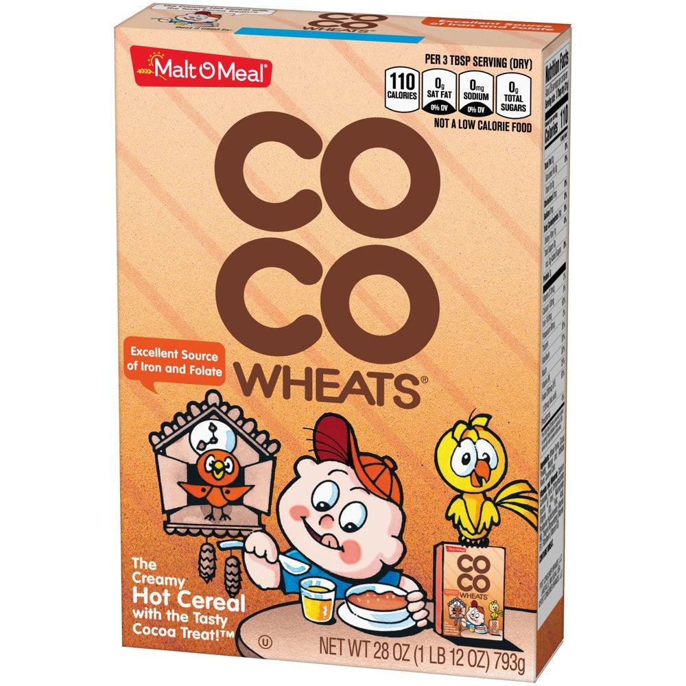 Coco Wheats®, Original  Coco Wheats Breakfast Cereal, Quick Cooking, Kosher, 28 Ounce – 1 Count