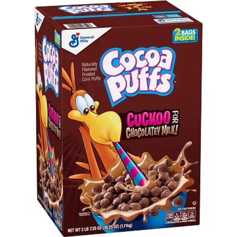 Cocoa Puffs Chocolate Breakfast Cereal (39.25 Oz., 2 Pk.)