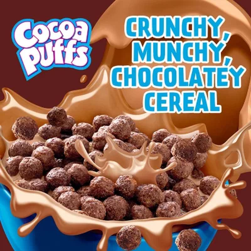 Cocoa Puffs Chocolate Breakfast Cereal (39.25 Oz., 2 Pk.)