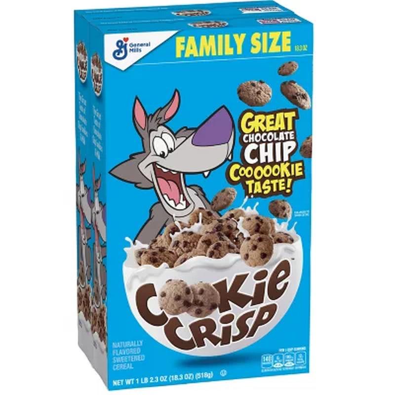 Cookie Crisp Cereal, Chocolate Chip Cookie (2 Pk.)