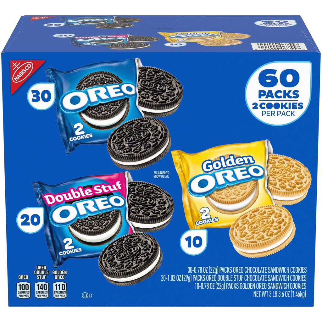 Cookies Variety Pack, 60-Count