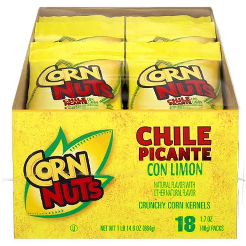 Corn Nuts Chile Picante Con Limon Crunchy Corn Kernels (18 Pk.)