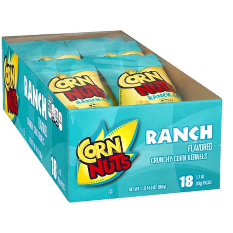 Corn Nuts Ranch Crunchy Corn Kernels (1.7 Oz., 18 Pk.)