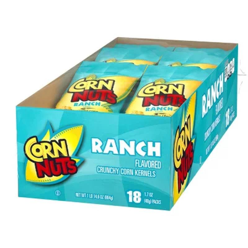 Corn Nuts Ranch Crunchy Corn Kernels (1.7 Oz., 18 Pk.)