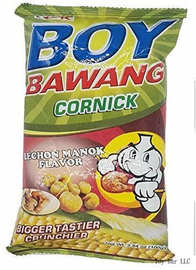 Cornick Filipino Snacks Variety Pack Adobo, BBQ and Lechon Manok Flavor, 3.54 Ounce, 1 Each Flavor