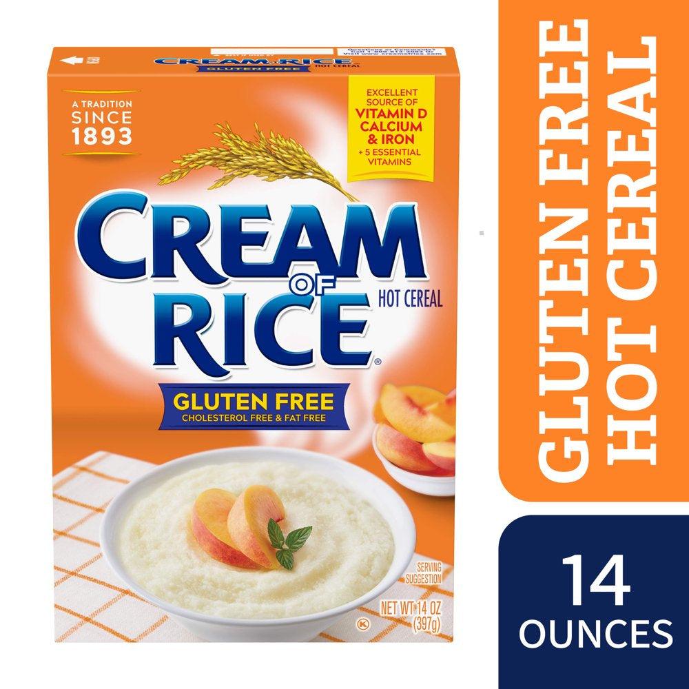 Cream of Rice, Gluten Free, Hot Breakfast Cereal, 14 Oz