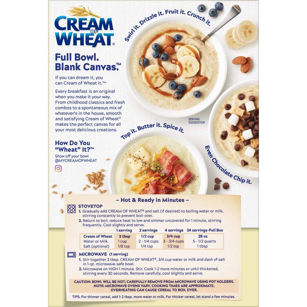 Cream of Wheat 1 Minute Hot Breakfast Cereal, 28 Oz