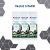 Crest Charcoal 3D White Toothpaste, Whitening Therapy, with Tea Tree Oil, Refreshing Mint Flavor (4.1 Oz., 3 Pk.)