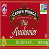 Crown Prince Flat Anchovies in Olive Oil, 2 Oz