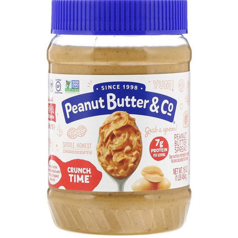 , Crunch Time, Peanut Butter Spread, 16 Oz Pack of 2