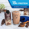 Atkins Mocha Latte Iced Coffee Protein Shake, Low Carb, Low Sugar, Keto Friendly, 12 Ct