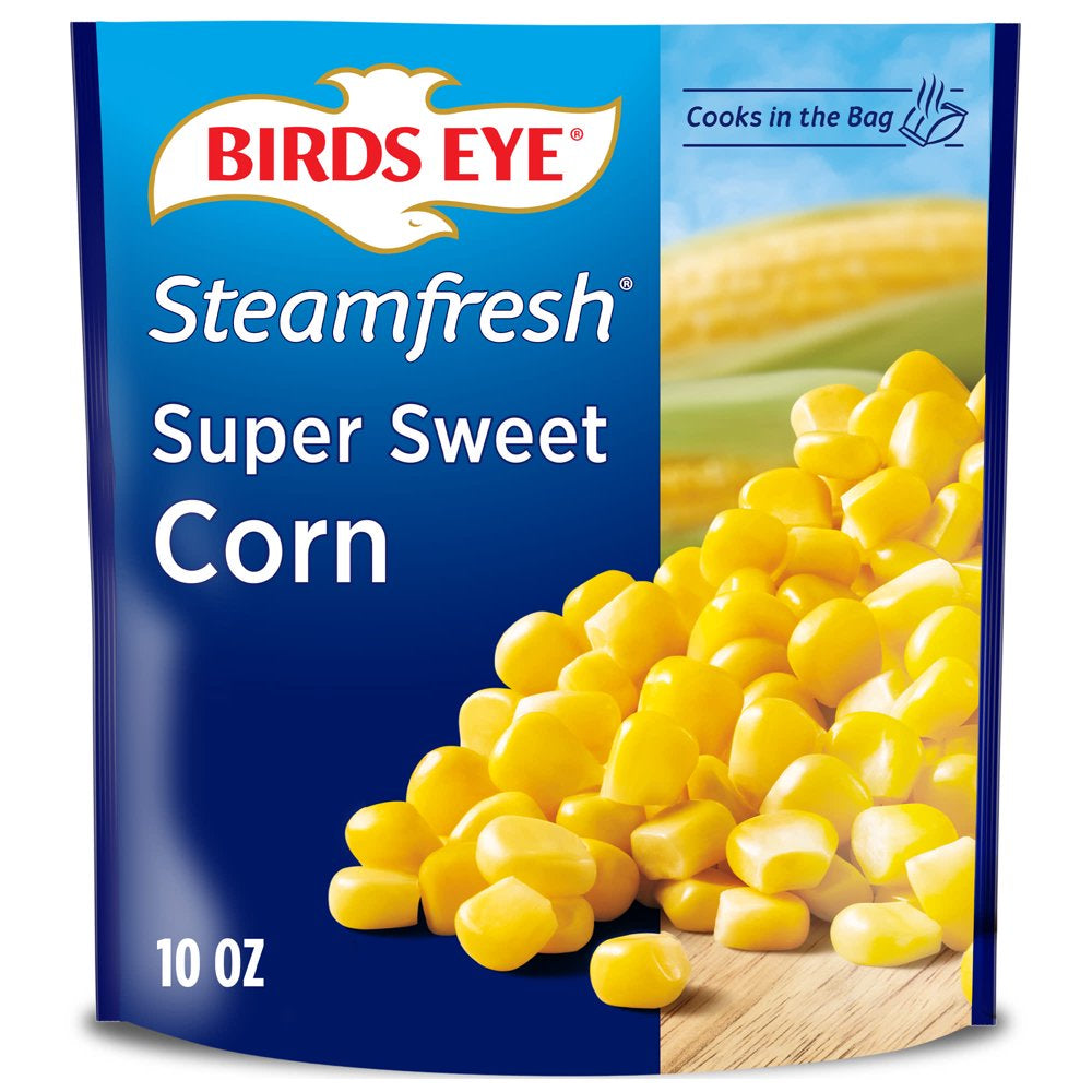 Birds Eye Steamfresh Frozen Super Sweet Corn, 10 Oz