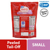 Great Value Frozen Cooked Small Peeled & Deveined, Tail-Off Shrimp, 12 Oz Bag (71-90 Count per Lb)