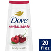 Dove Revitalizante Long Lasting Gentle Women'S Body Wash, Cherry and Chia Milk, 20 Fl Oz