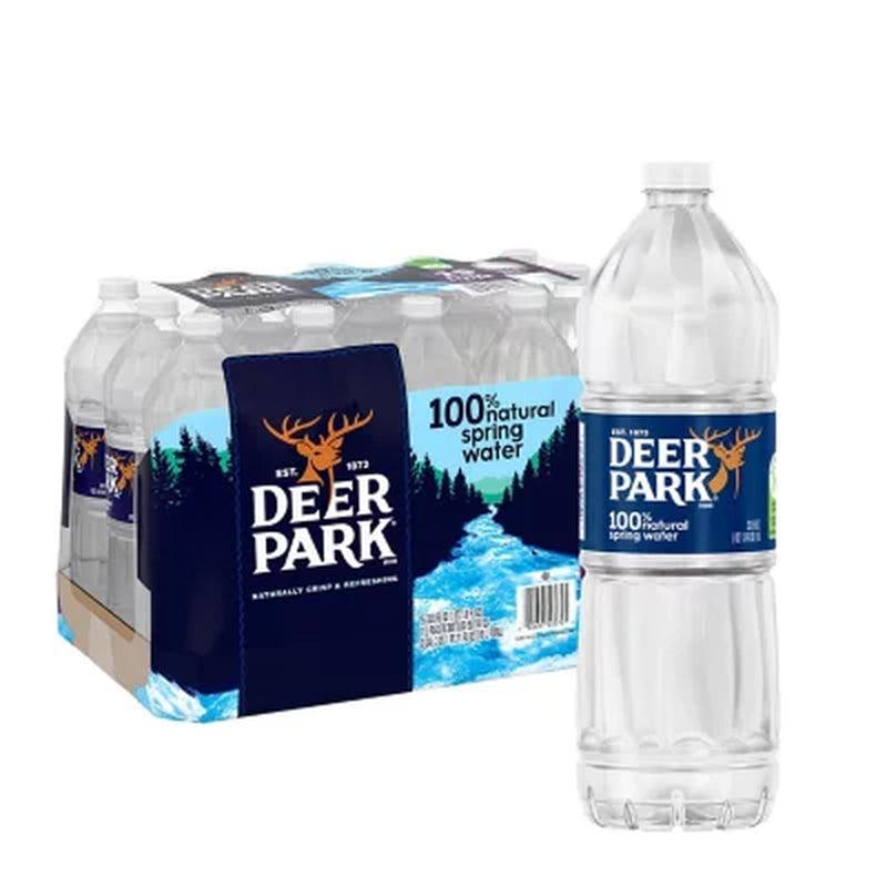 Deer Park 100% Natural Spring Water (1 L, 15 Pk.)