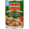 Del Monte Canned Zucchini with Tomato Sauce, 14.5 Oz Can