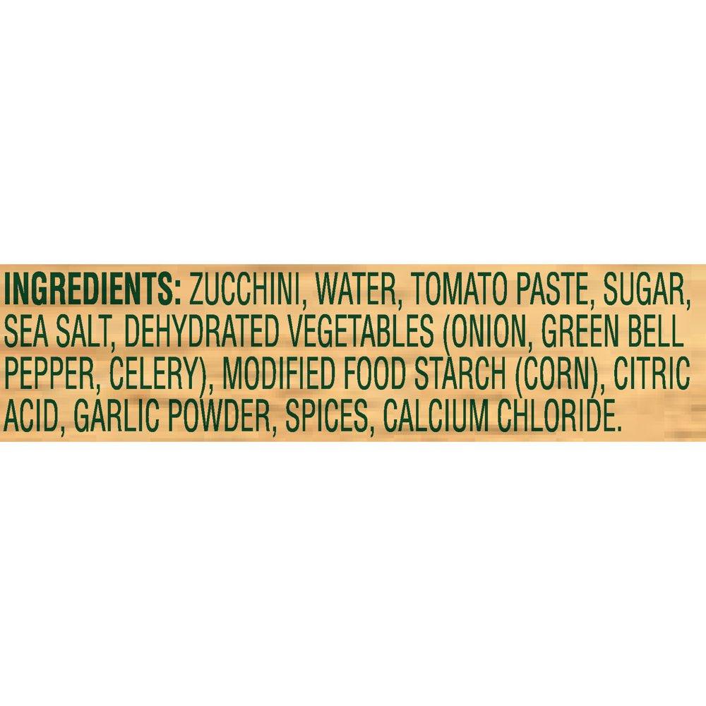 Del Monte Canned Zucchini with Tomato Sauce, 14.5 Oz Can