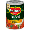 Del Monte Diced Tomatoes with Basil, Garlic & Oregano, 14.5 Oz Can