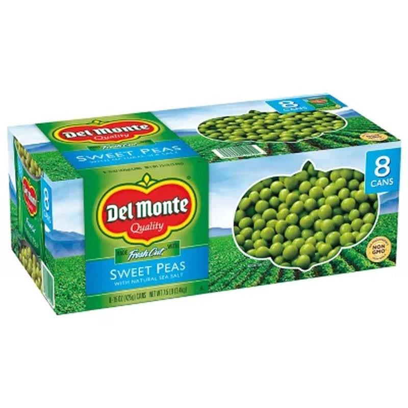 Del Monte Fresh Cut Sweet Peas (15 Oz., 8 Pk.)