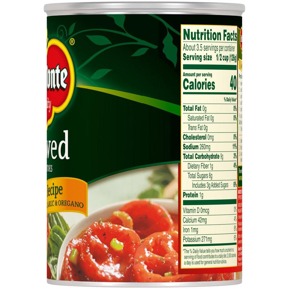 Del Monte Italian Recipe Stewed Tomatoes, 14.5 Oz Can