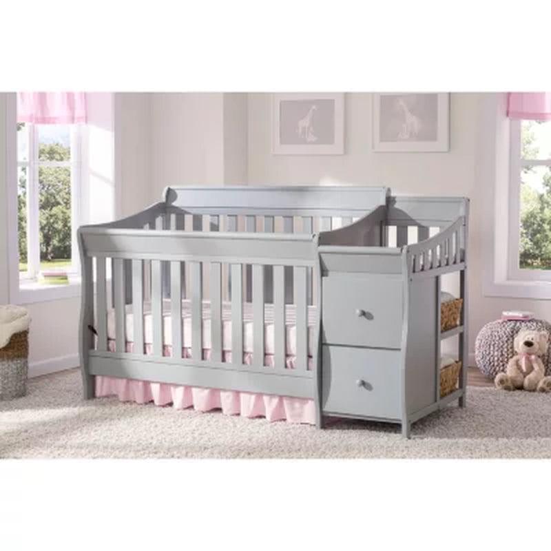 Delta Children Bentley Convertible Crib 'N' Changer, "S" Series (Choose Color)