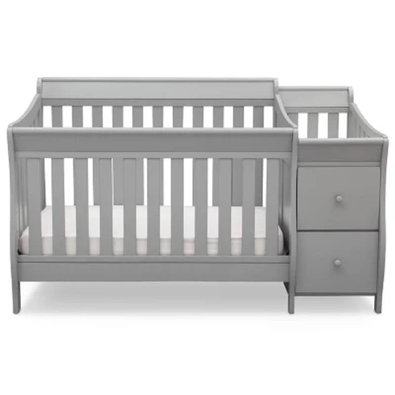 Delta Children Bentley Convertible Crib 'N' Changer, "S" Series (Choose Color)