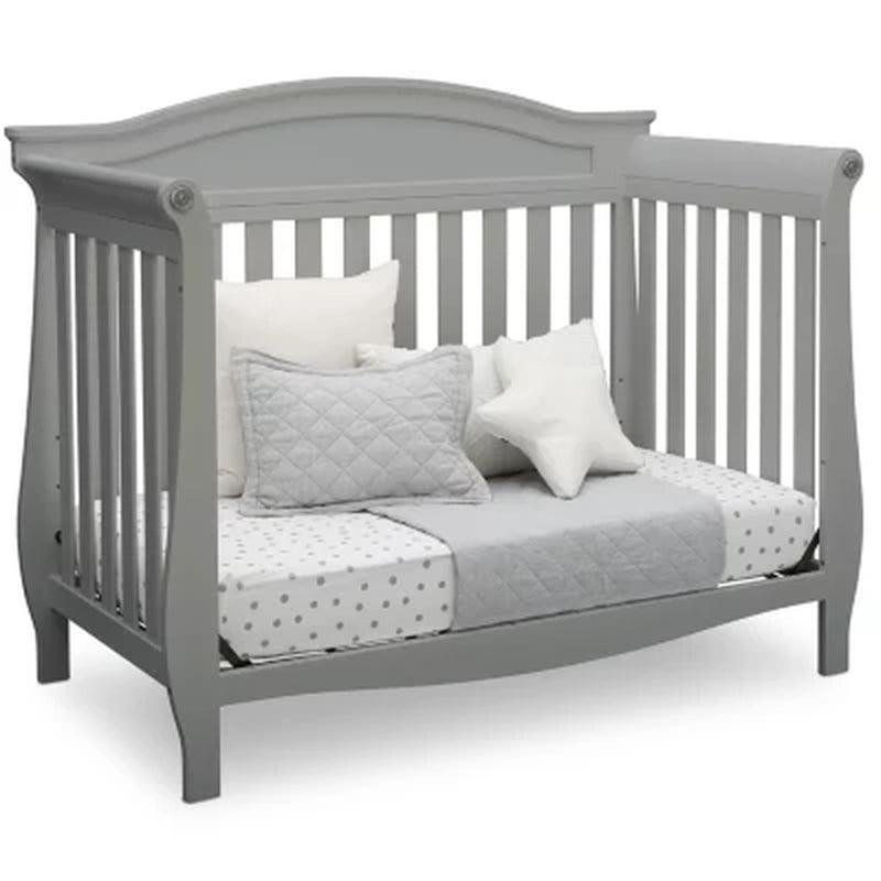 Delta Children Lancaster 4-In-1 Convertible Crib (Choose Your Color)