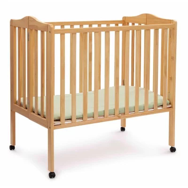 Delta Children Portable Crib with Mattress (Choose Your Color)