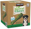 Dental Chews Dog Treats, 72 Box Count - 2 Pack