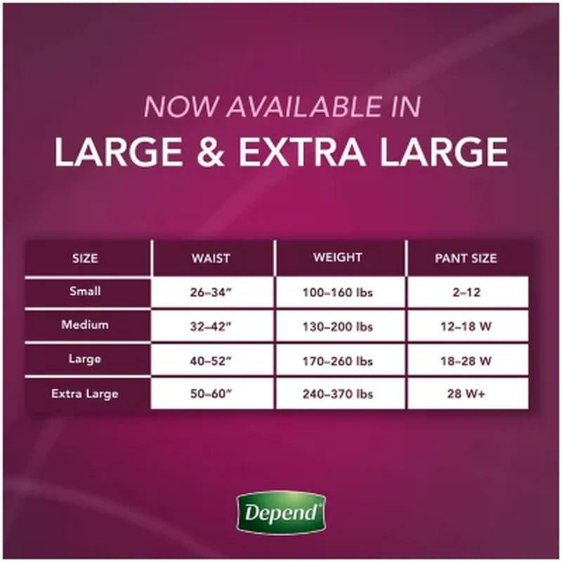 Depend Silhouette Incontinence Underwear for Women, Maximum Absorbency (Choose Your Size)