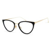 Derek Lam DL 291 Eyewear, Black & Gold