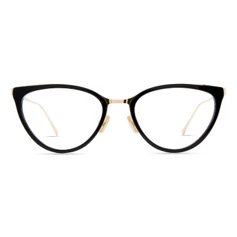 Derek Lam DL 291 Eyewear, Black & Gold