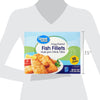 Great Value Crispy Battered Fish Fillets, 19 Oz, 10 Count (Frozen)