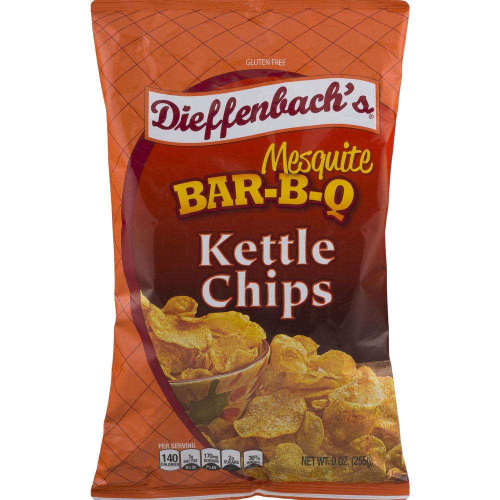 Dieffenbach'S Mesquite Bar-B-Q Potato Chips, 10 Oz.