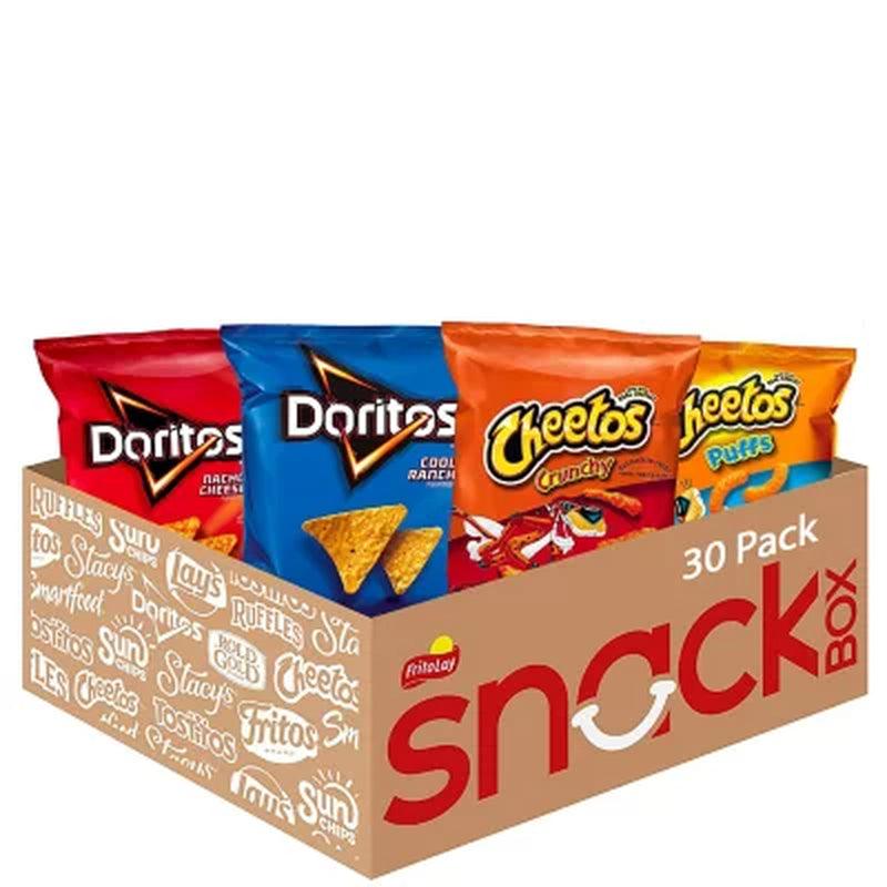 Doritos and Cheetos Mix Snacks Variety Pack (30 Pk.)