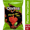 Doritos Flavored Tortilla Chips Flamin' Hot Limon 9.25 Oz