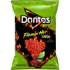 Doritos Flavored Tortilla Chips Flamin' Hot Limon 9.25 Oz