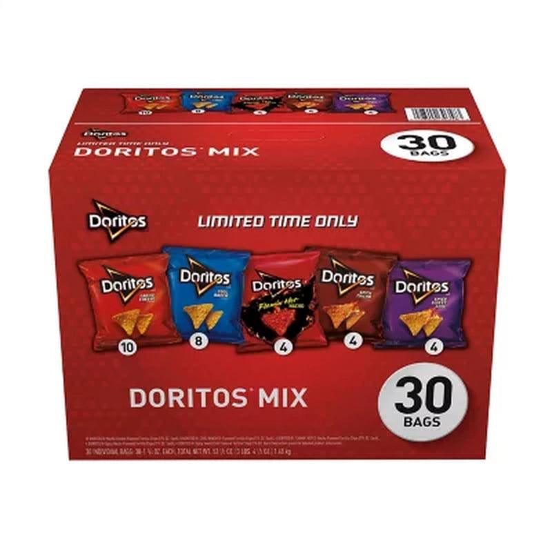 Doritos Mix Variety Pack Tortilla Chips (30 Ct.)