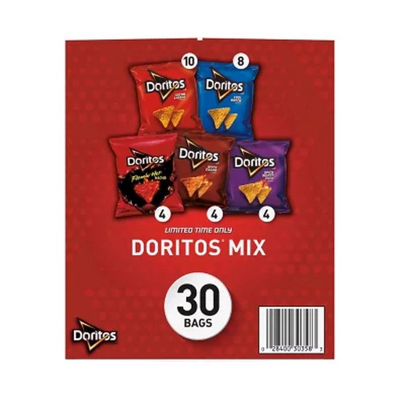 Doritos Mix Variety Pack Tortilla Chips (30 Ct.)