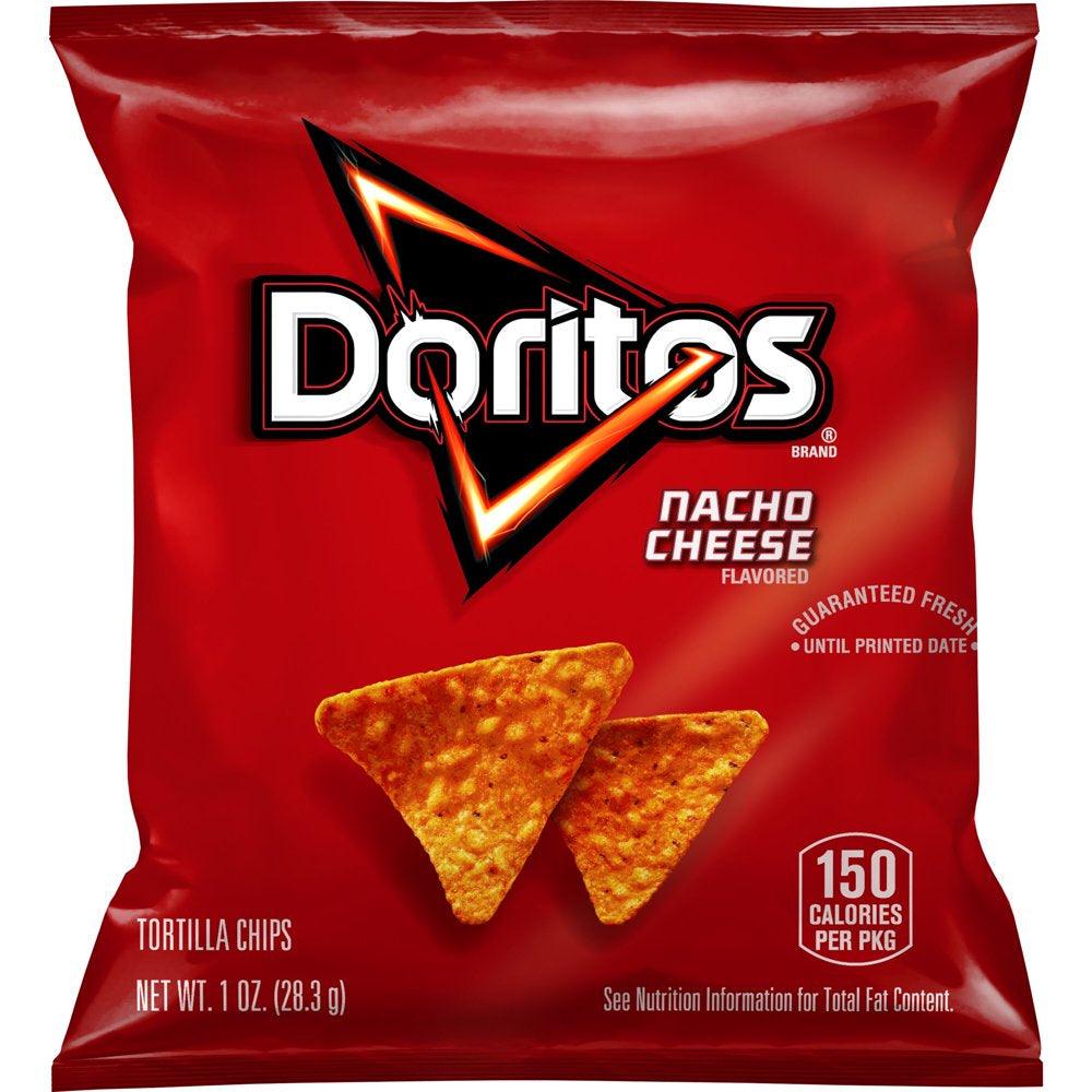 Doritos Nacho Cheese Tortilla Chips 1 Oz. Bag