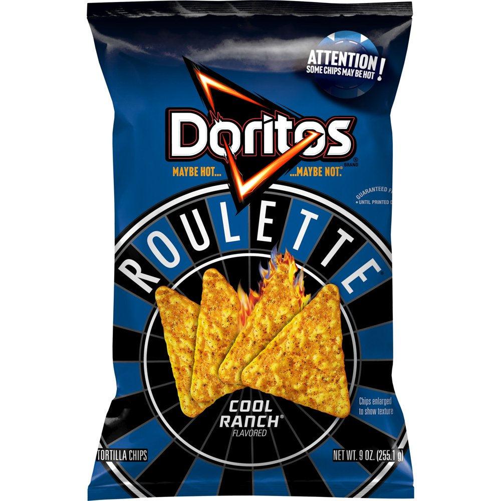 Doritos Roulette Cool Ranch Flavored Tortilla Chips, 9 Oz Bag