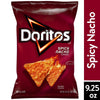 Doritos Spicy Nacho Flavored Tortilla Chips, 9.25 Oz Bag