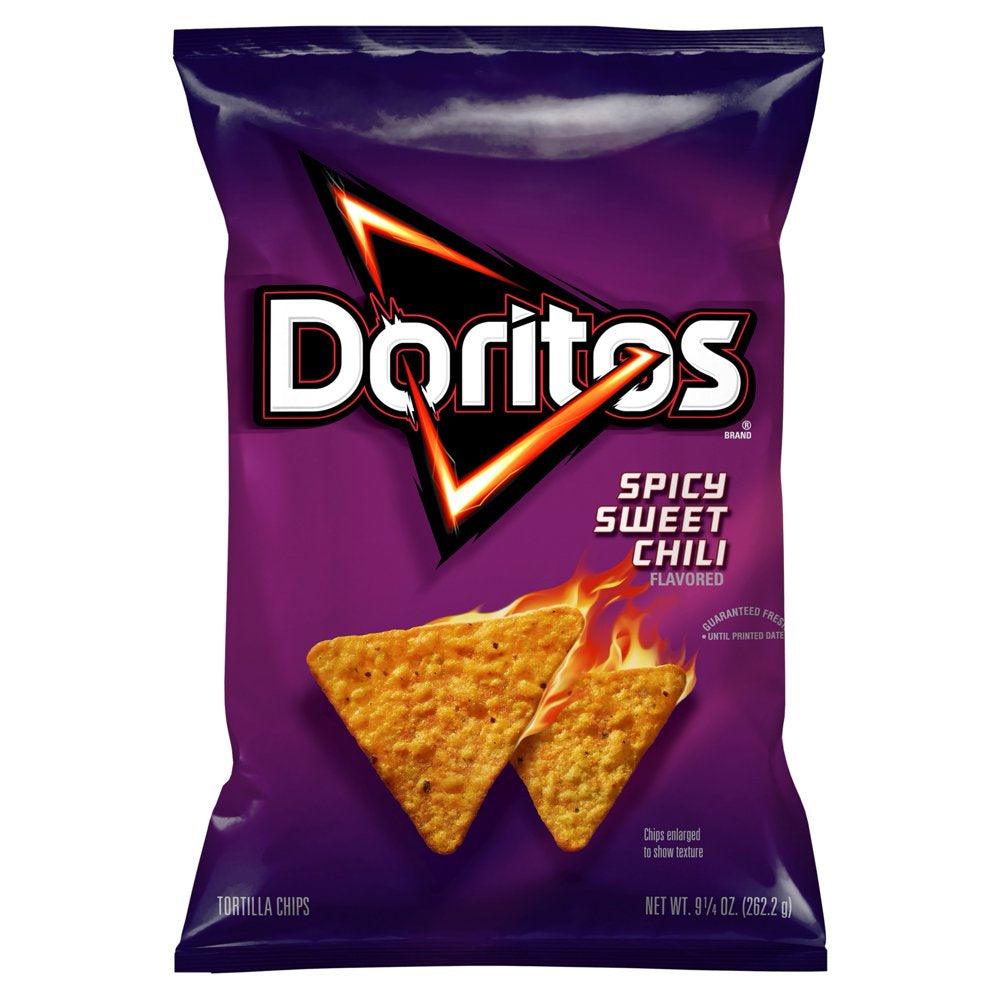 Doritos Spicy Sweet Chili Flavored Tortilla Chips, 9.25 Oz Bag