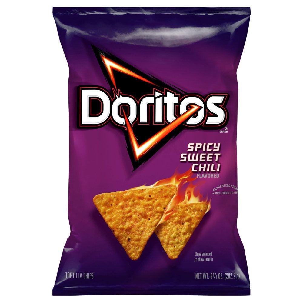 Doritos Spicy Sweet Chili Flavored Tortilla Chips, 9.25 Oz Bag