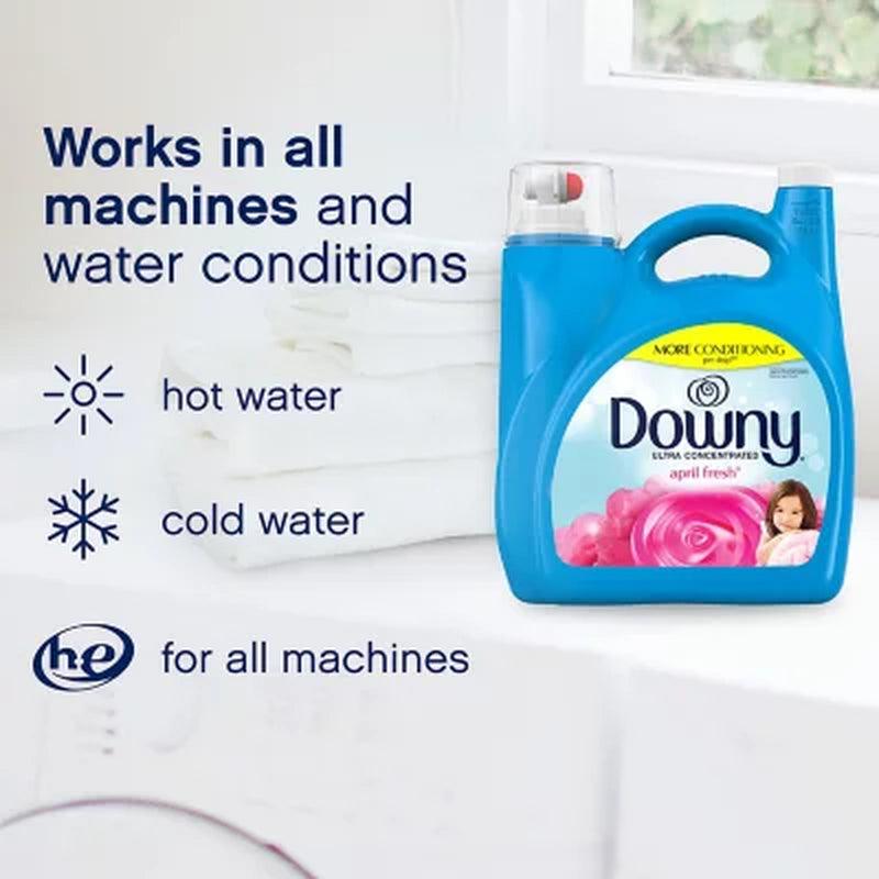 Downy Ultra Concentrated Liquid Fabric Conditioner, April Fresh (170 Fl. Oz., 251 Loads)