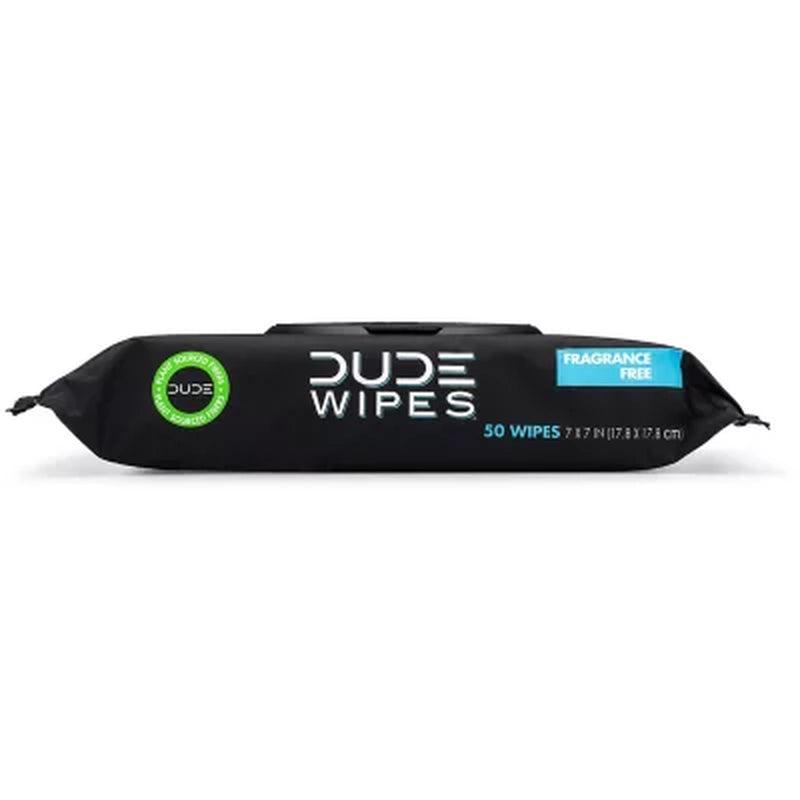 DUDE Wipes, Flushable Wipes, Extra Large, Fragrance-Free Wipes (400 Ct.)