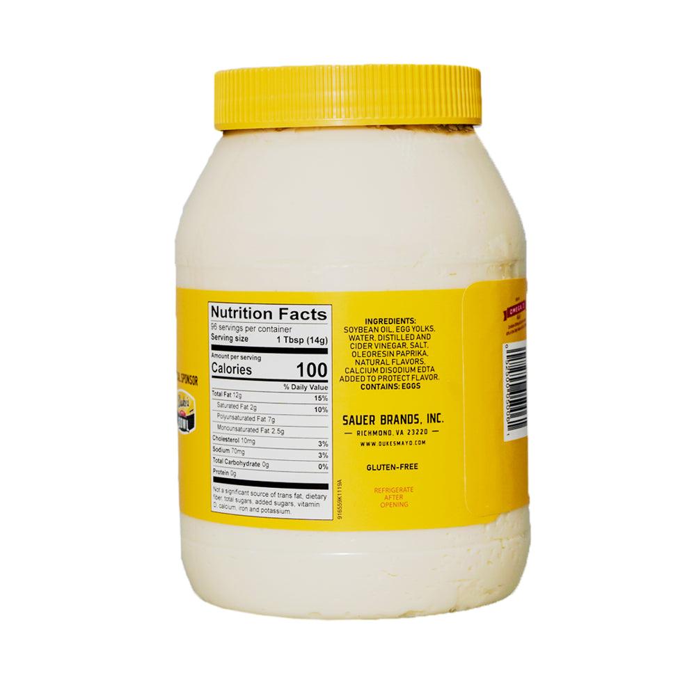 Dukes Smooth & Creamy Real Mayonnaise, 48 Fl Oz