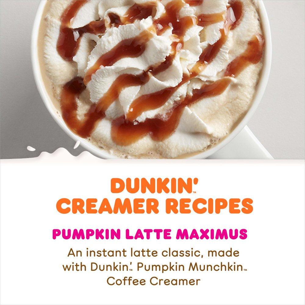 Dunkin’ Pumpkin Munchkin Coffee Creamer, 32 Oz.