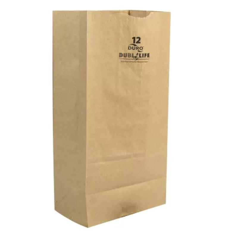 Duro 12# Kraft Bags (500 Ct.)